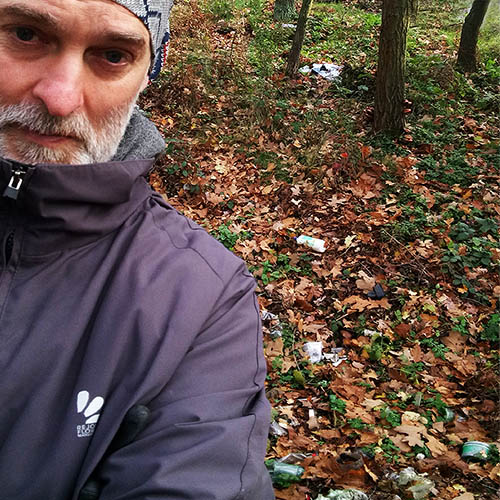 trashtag čistý les